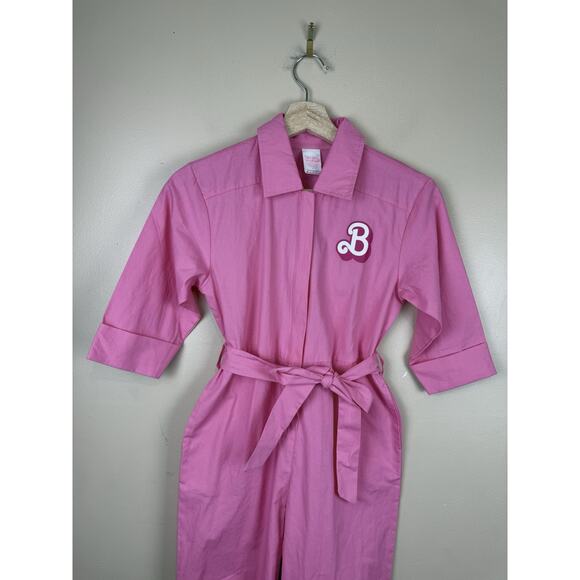 Barbie Girls Pink Power Jumpsuit Spirit Halloween Costume Size M - Picture 3 of 15